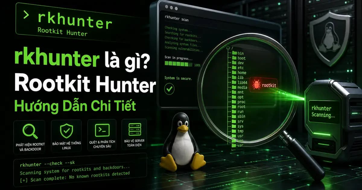 rkhunter là gì? Rootkit Hunter Hướng Dẫn Chi Tiết